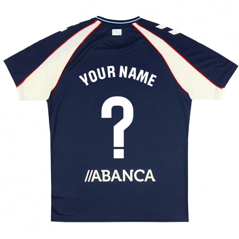 Danxen Enfant Maillot Votre Nom #0 Bleu Royal Rouge Blanc Tenues Extérieur 2026/27 T-Shirt