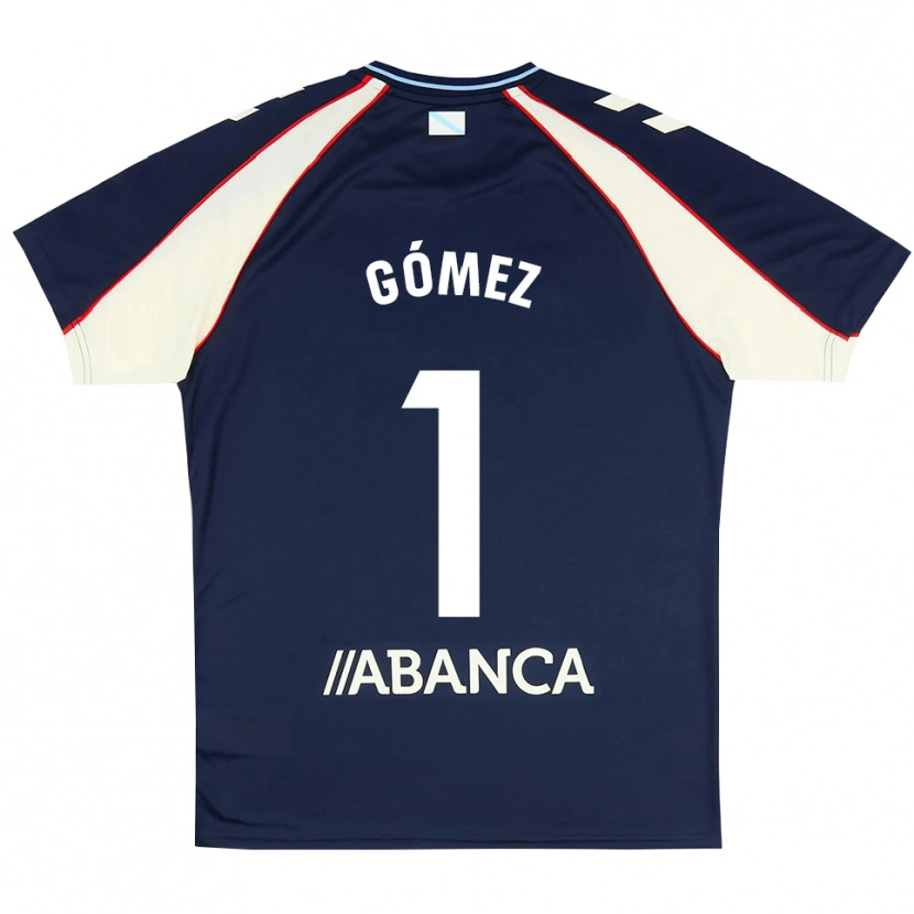 Danxen Enfant Maillot Nuria Gómez #1 Bleu Royal Rouge Blanc Tenues Extérieur 2026/27 T-Shirt