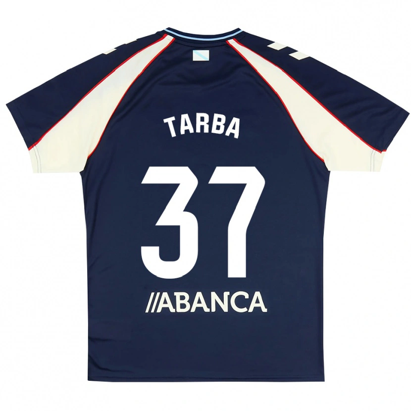 Danxen Enfant Maillot Ianis Tarba #37 Bleu Royal Rouge Blanc Tenues Extérieur 2026/27 T-Shirt