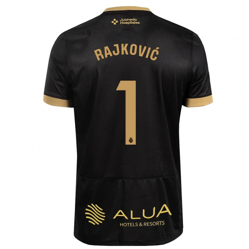 Danxen Enfant Maillot Predrag Rajkovic #1 Noir Brun De Sable Bois De Cerf Tenues Extérieur 2026/27 T-Shirt