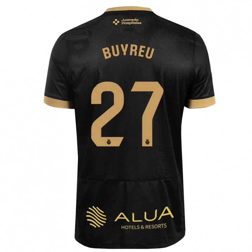 Danxen Enfant Maillot Jan Buyreu #27 Noir Brun De Sable Bois De Cerf Tenues Extérieur 2026/27 T-Shirt