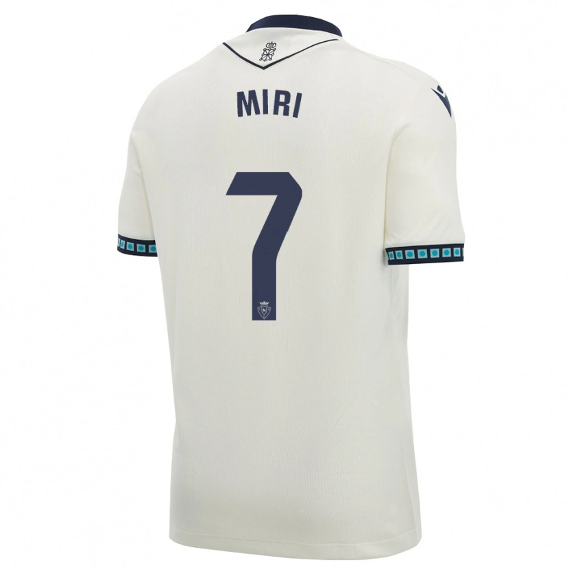 Danxen Enfant Maillot Miriam Rivas Pinto #7 Blanc Noir Bleu Ciel Clair Tenues Extérieur 2026/27 T-Shirt