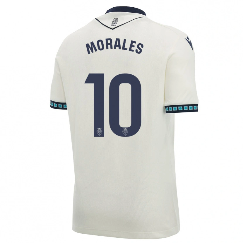 Danxen Enfant Maillot Anai Morales #10 Blanc Noir Bleu Ciel Clair Tenues Extérieur 2026/27 T-Shirt