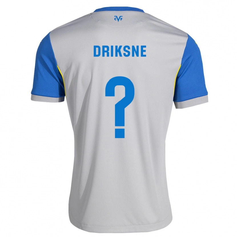 Danxen Enfant Maillot Daniels Driksne #0 Bleu Dodger Gris Tenues Extérieur 2026/27 T-Shirt
