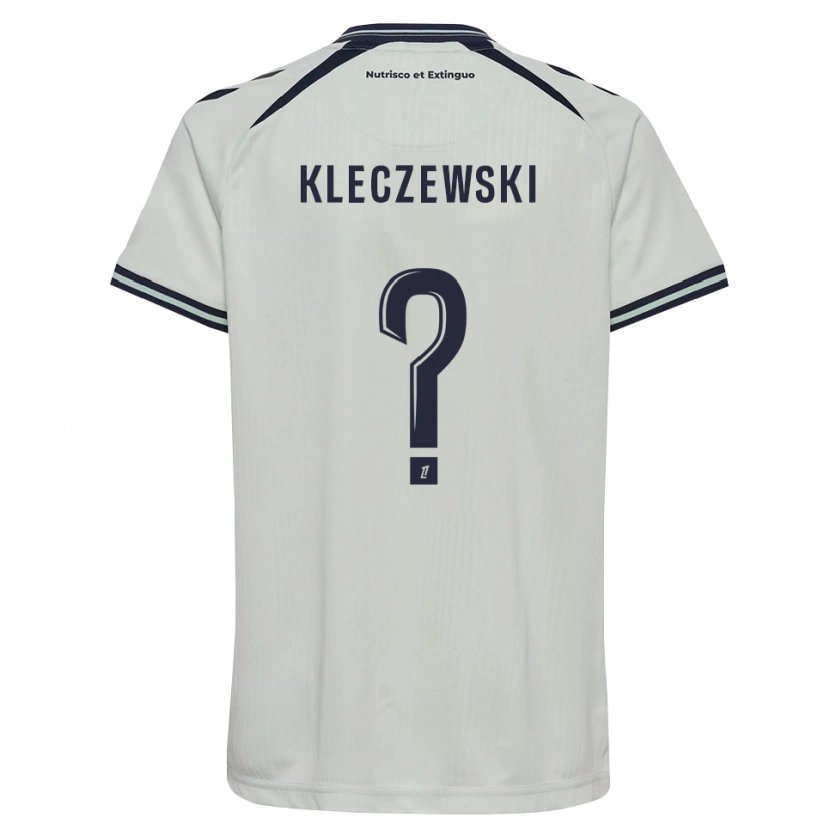 Danxen Enfant Maillot Louise Kleczewski #0 Bleu Nuit Blanc Tenues Extérieur 2026/27 T-Shirt