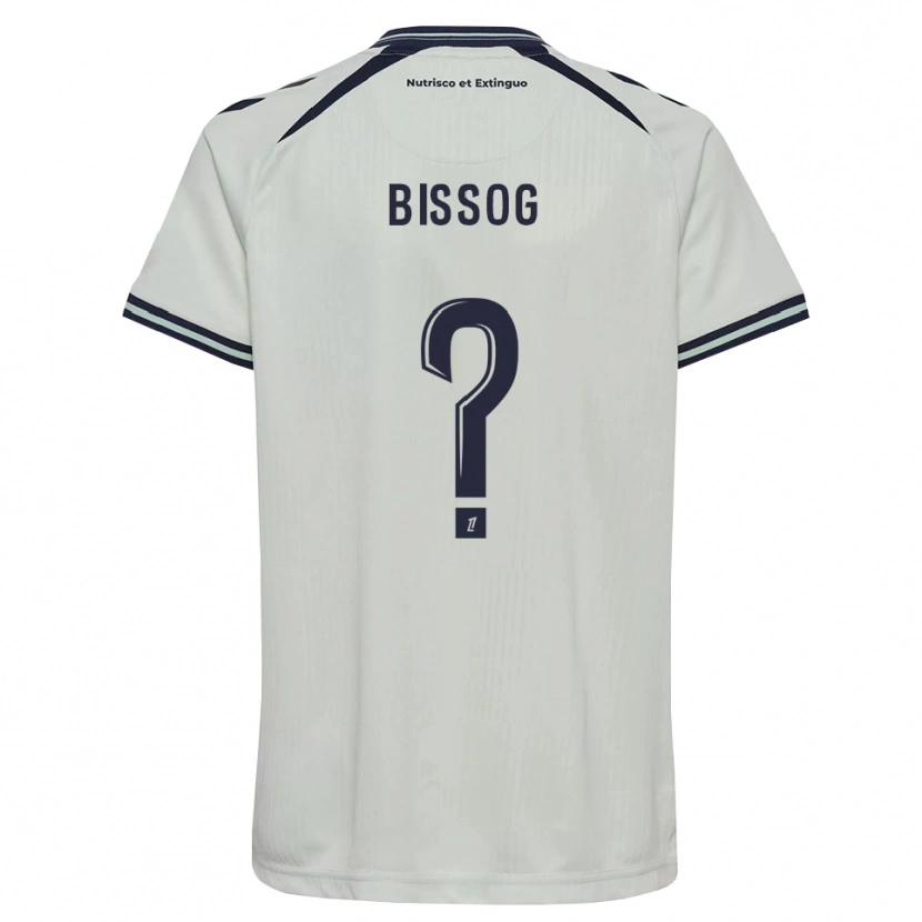 Danxen Enfant Maillot Samory Bissog #0 Bleu Nuit Blanc Tenues Extérieur 2026/27 T-Shirt