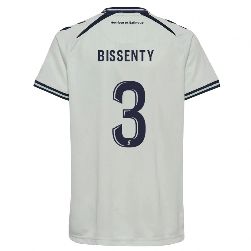 Danxen Enfant Maillot Bissenty Gomis #3 Bleu Nuit Blanc Tenues Extérieur 2026/27 T-Shirt