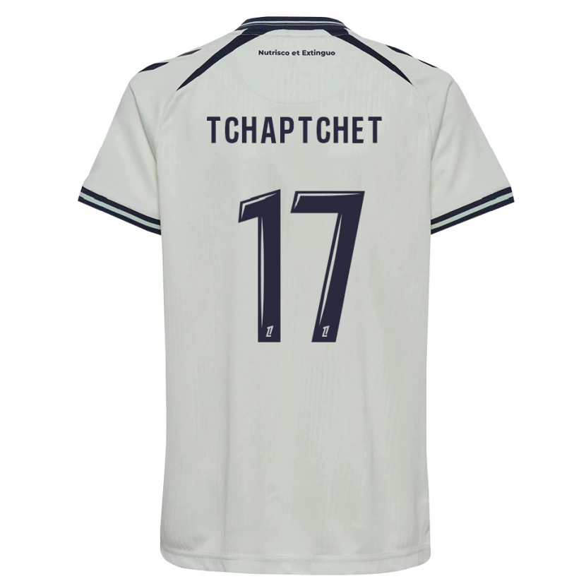 Danxen Enfant Maillot Chanel Tchaptchet #17 Bleu Nuit Blanc Tenues Extérieur 2026/27 T-Shirt