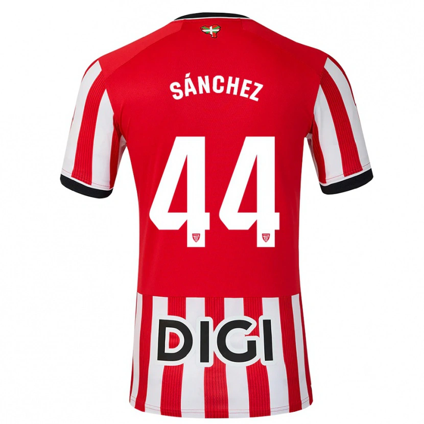 Danxen Homme Maillot Selton Sánchez #44 Rouge Noir Blanc Tenues Domicile 2026/27 T-Shirt