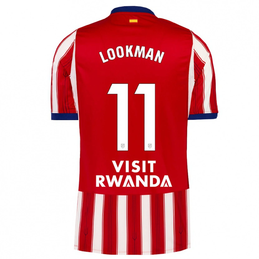 Danxen Homme Maillot Ademola Lookman #11 Bleu Royal Rouge Blanc Tenues Domicile 2026/27 T-Shirt