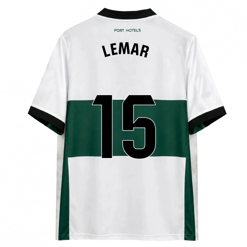 Danxen Homme Maillot Thomas Lemar #15 Vert Blanc Rouge Tenues Domicile 2026/27 T-Shirt