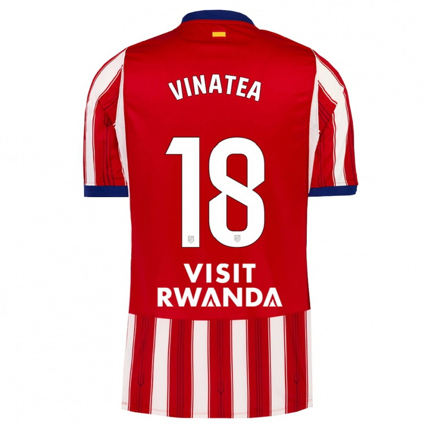 Danxen Homme Maillot Sergio Vinatea #18 Bleu Royal Rouge Blanc Tenues Domicile 2026/27 T-Shirt