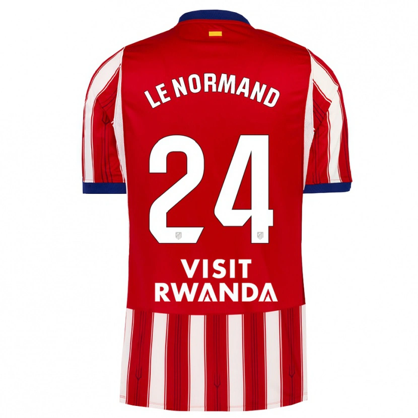 Danxen Homme Maillot Robin Le Normand #24 Bleu Royal Rouge Blanc Tenues Domicile 2026/27 T-Shirt