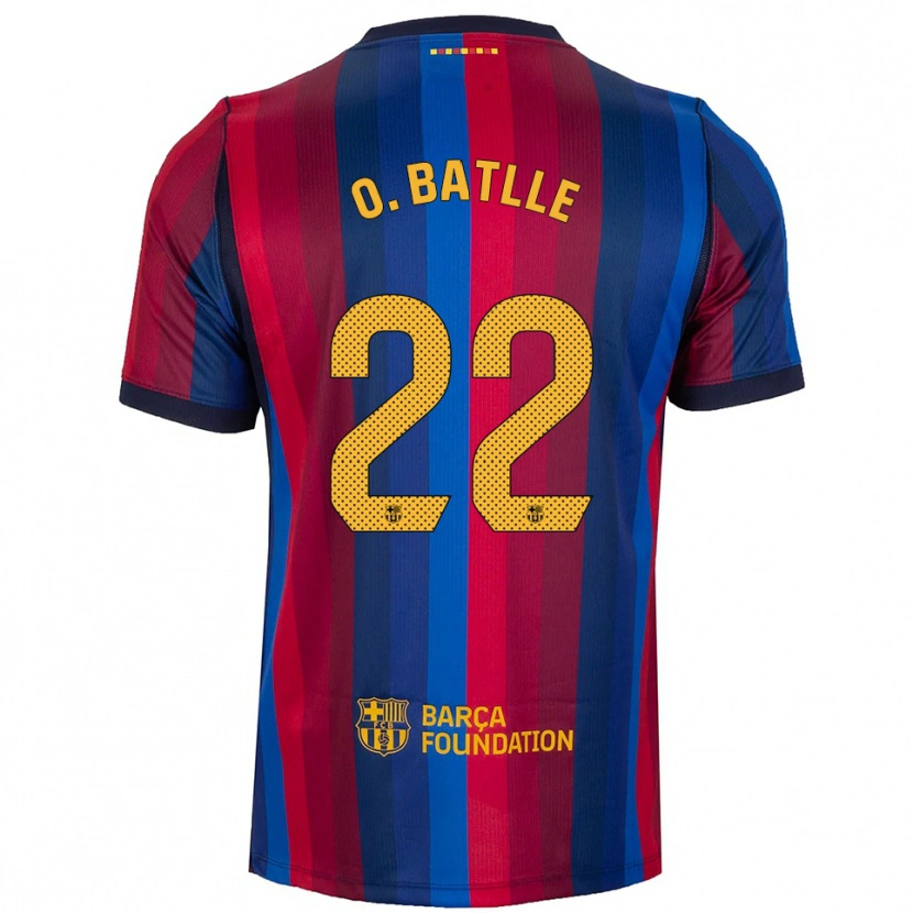 Danxen Homme Maillot Ona Batlle #22 Bleu Royal Rouge Jaune Tenues Domicile 2026/27 T-Shirt