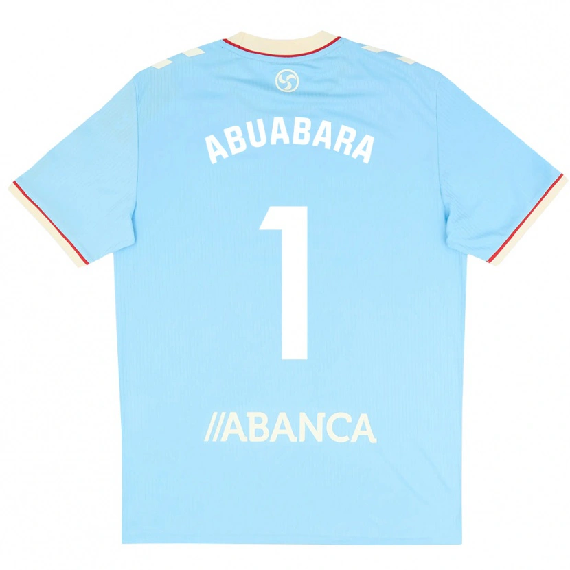 Danxen Homme Maillot Isaías Abuabara #1 Bleu Ciel Blanc Rouge Tenues Domicile 2026/27 T-Shirt