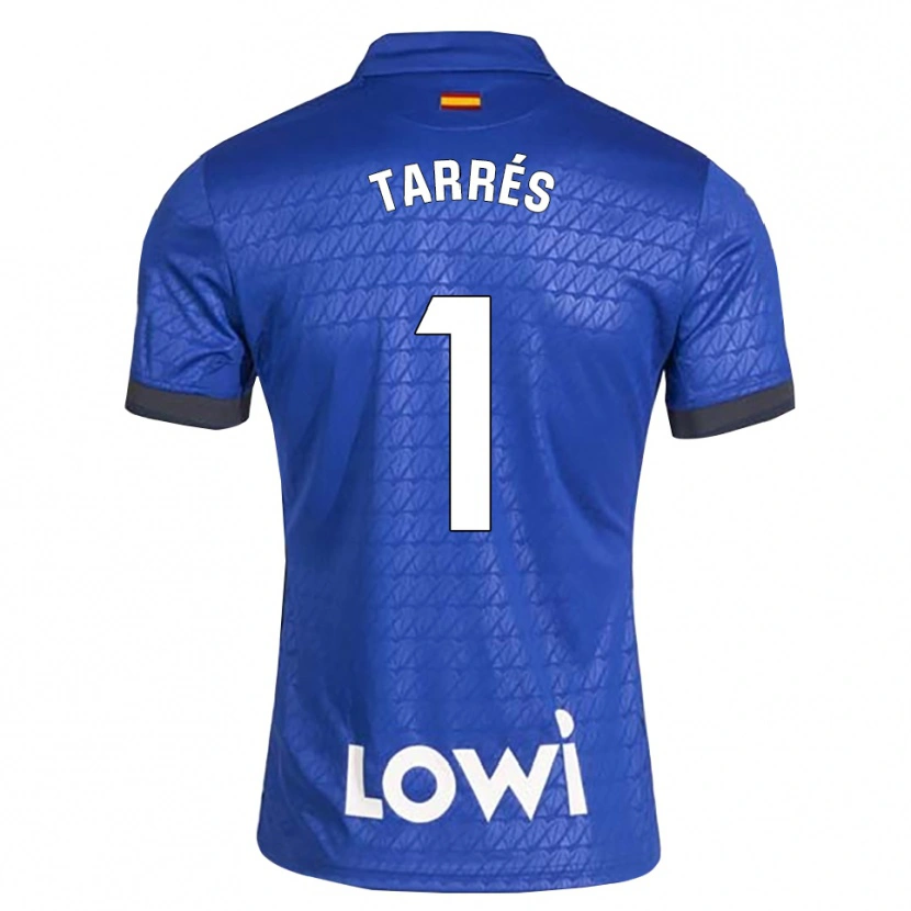 Danxen Homme Maillot Lluis Tarrés #1 Bleu Blanc Noir Tenues Domicile 2026/27 T-Shirt