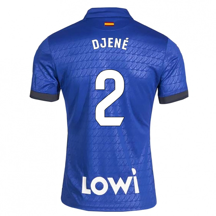 Danxen Homme Maillot Dakonam Djené #2 Bleu Blanc Noir Tenues Domicile 2026/27 T-Shirt