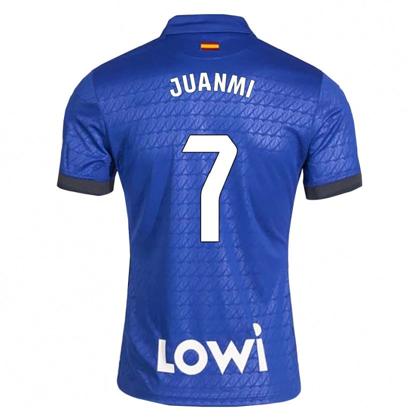 Danxen Homme Maillot Juan Miguel Jiménez López #7 Bleu Blanc Noir Tenues Domicile 2026/27 T-Shirt