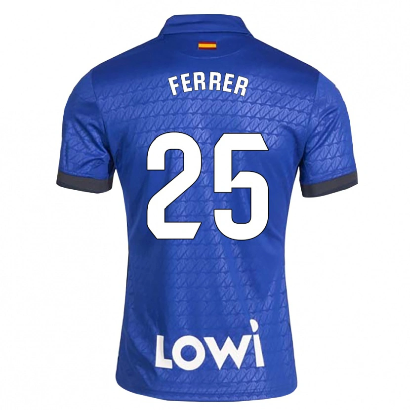 Danxen Homme Maillot Diego Ferrer #25 Bleu Blanc Noir Tenues Domicile 2026/27 T-Shirt