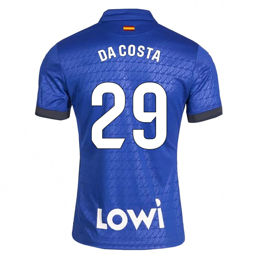 Danxen Homme Maillot Coba Da Costa #29 Bleu Blanc Noir Tenues Domicile 2026/27 T-Shirt