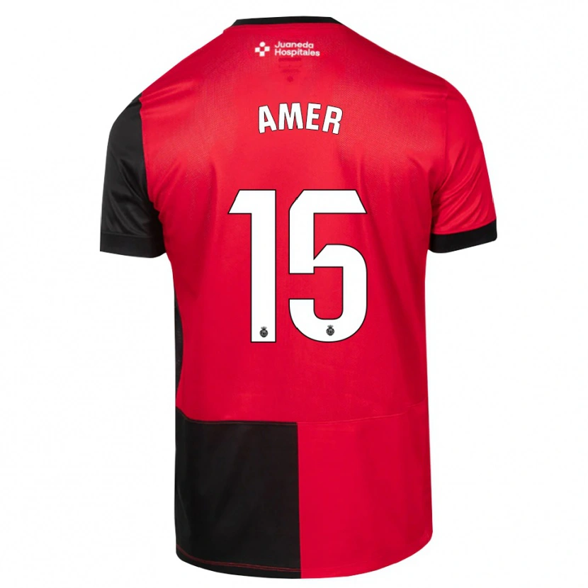 Danxen Homme Maillot Pere Amer #15 Noir Rouge Blanc Tenues Domicile 2026/27 T-Shirt