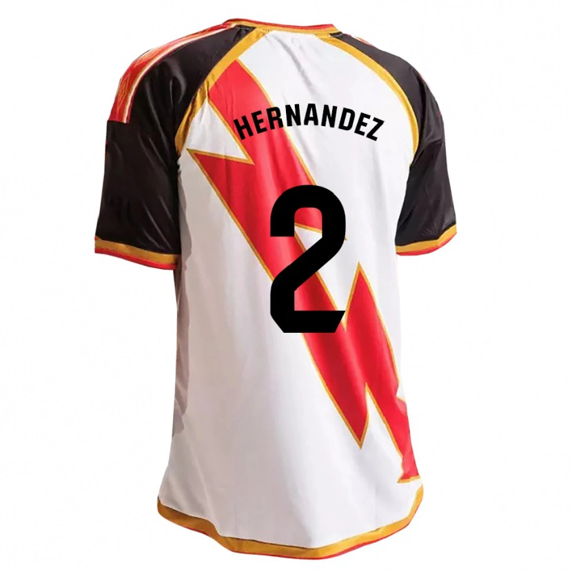 Danxen Homme Maillot Marco Hernández #2 Noir Rouge Blanc Or Tenues Domicile 2026/27 T-Shirt