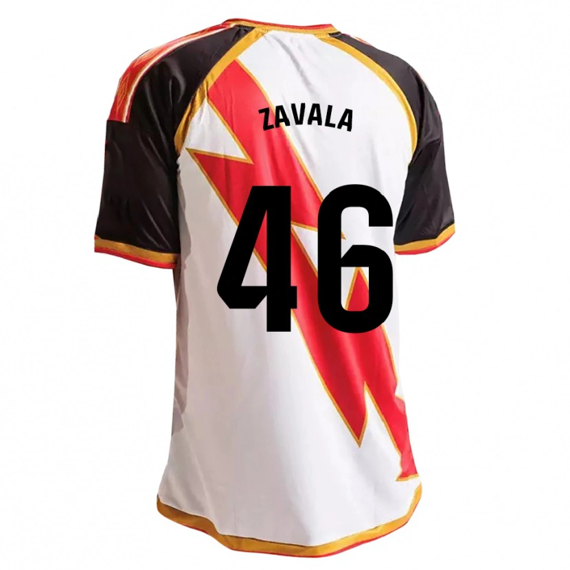 Danxen Homme Maillot Andrés Zavala #46 Noir Rouge Blanc Or Tenues Domicile 2026/27 T-Shirt