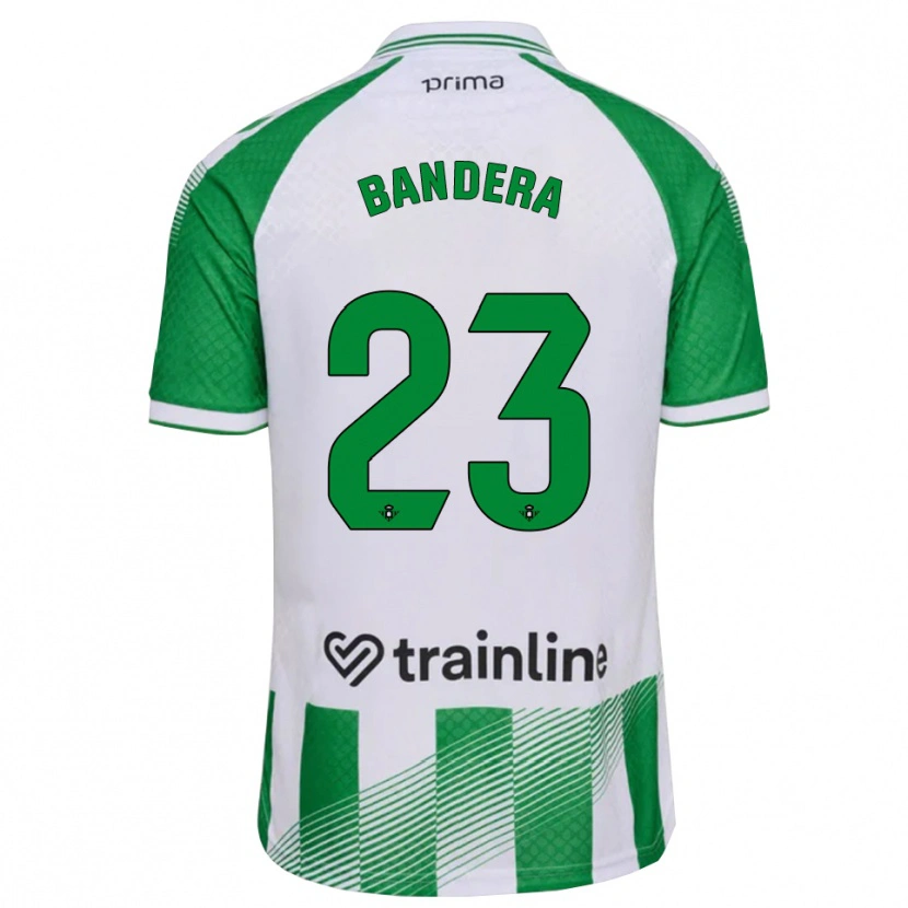 Danxen Homme Maillot Kenta Bandera #23 Vert Clair Noir Blanc Tenues Domicile 2026/27 T-Shirt