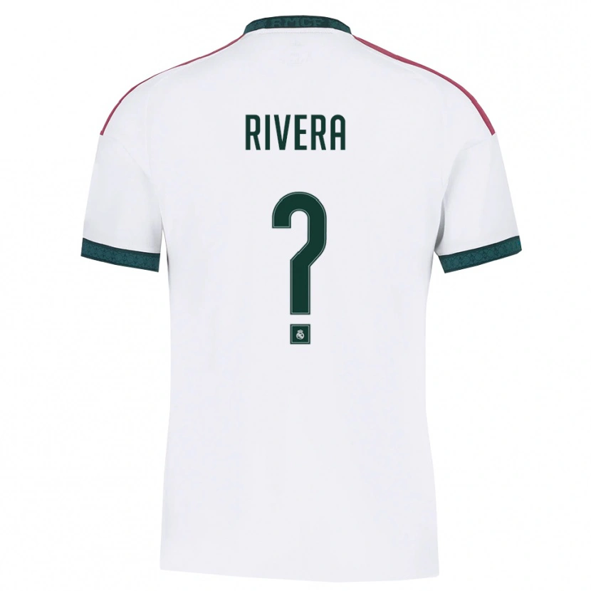 Danxen Homme Maillot Álvaro Rivera #0 Vert Foncé Blanc Rouge Tenues Domicile 2026/27 T-Shirt