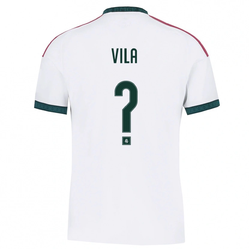 Danxen Homme Maillot Jan Vila #0 Vert Foncé Blanc Rouge Tenues Domicile 2026/27 T-Shirt
