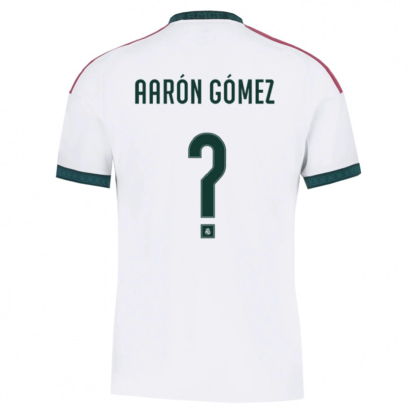 Danxen Homme Maillot Aarón Gómez #0 Vert Foncé Blanc Rouge Tenues Domicile 2026/27 T-Shirt