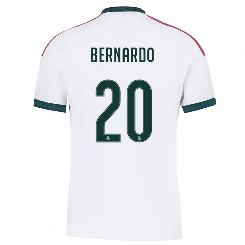 Danxen Homme Maillot Bernardo Silva #20 Vert Foncé Blanc Rouge Tenues Domicile 2026/27 T-Shirt