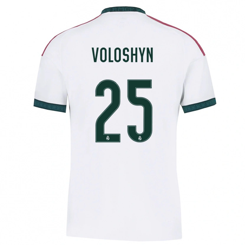 Danxen Homme Maillot Ilya Voloshyn #25 Vert Foncé Blanc Rouge Tenues Domicile 2026/27 T-Shirt