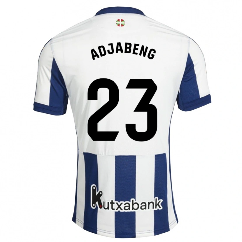 Danxen Homme Maillot Andrews Adjabeng #23 Bleu Marine Blanc Goldenrod Tenues Domicile 2026/27 T-Shirt