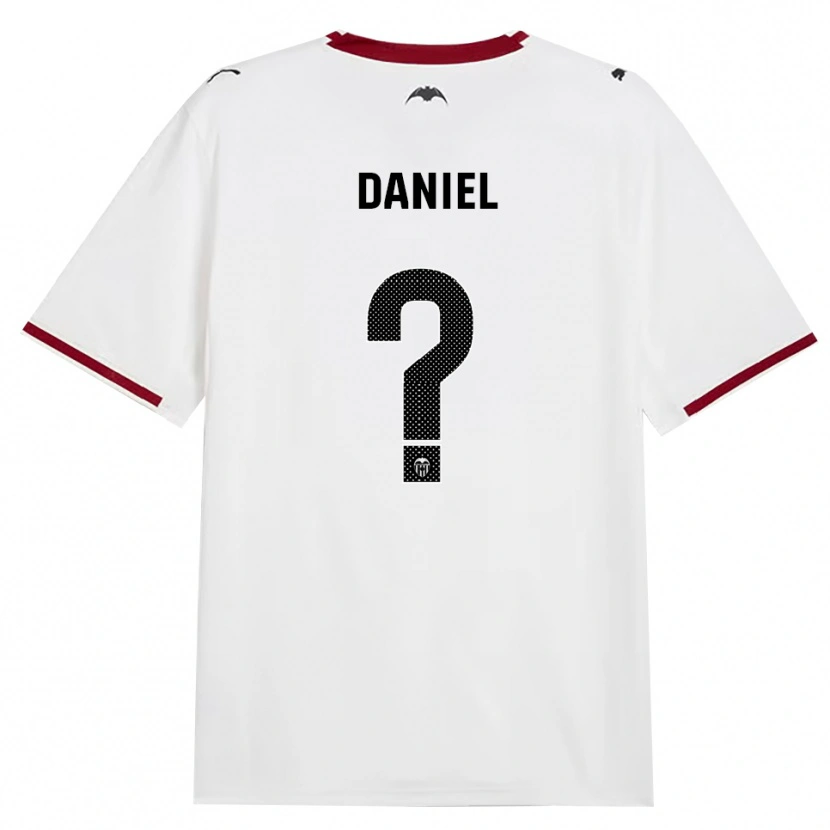 Danxen Homme Maillot Daniel Jiménez #0 Noir Blanc Rouge Jaune Tenues Domicile 2026/27 T-Shirt