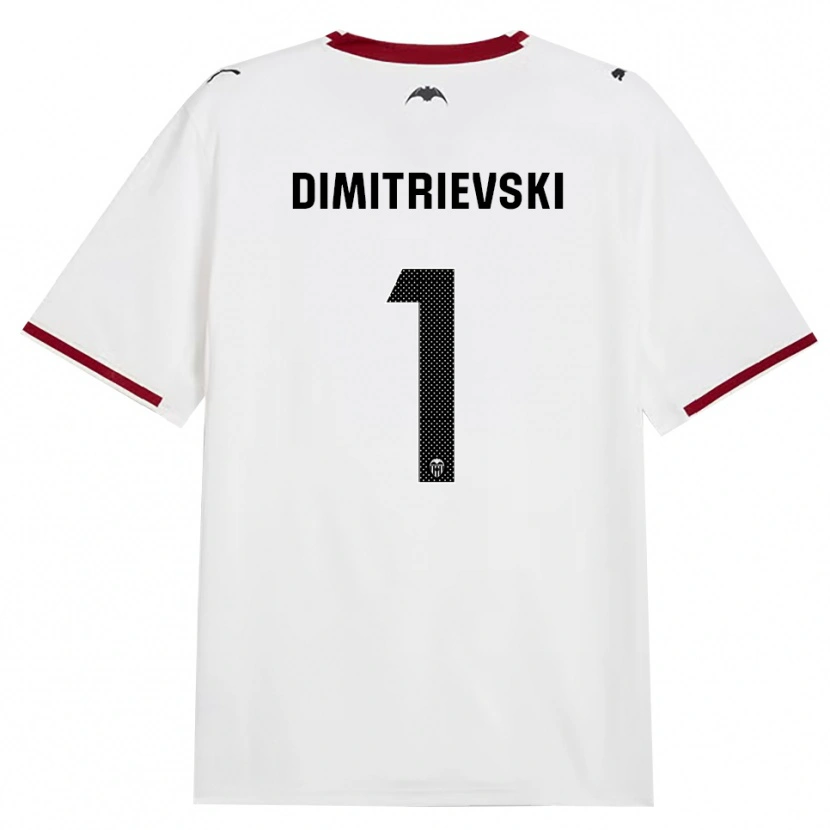 Danxen Homme Maillot Stole Dimitrievski #1 Noir Blanc Rouge Jaune Tenues Domicile 2026/27 T-Shirt