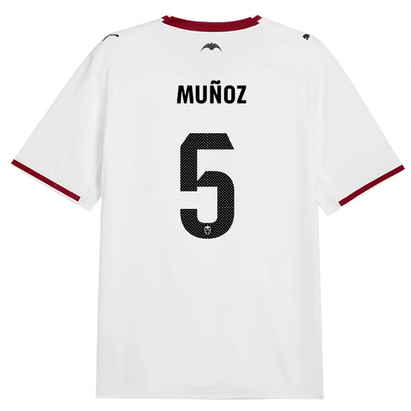 Danxen Homme Maillot Iván Muñoz #5 Noir Blanc Rouge Jaune Tenues Domicile 2026/27 T-Shirt
