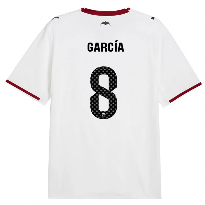 Danxen Homme Maillot Víctor García #8 Noir Blanc Rouge Jaune Tenues Domicile 2026/27 T-Shirt