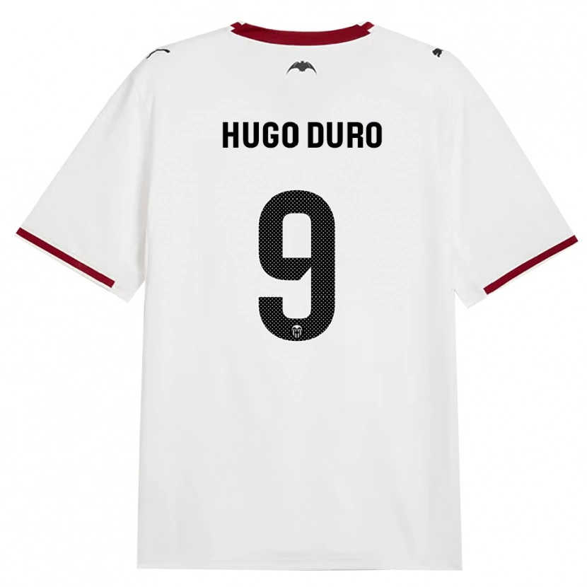Danxen Homme Maillot Hugo Duro #9 Noir Blanc Rouge Jaune Tenues Domicile 2026/27 T-Shirt