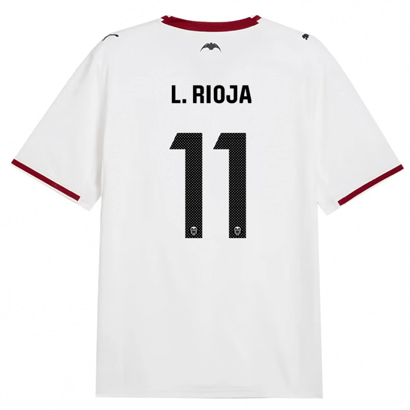Danxen Homme Maillot Luis Rioja #11 Noir Blanc Rouge Jaune Tenues Domicile 2026/27 T-Shirt