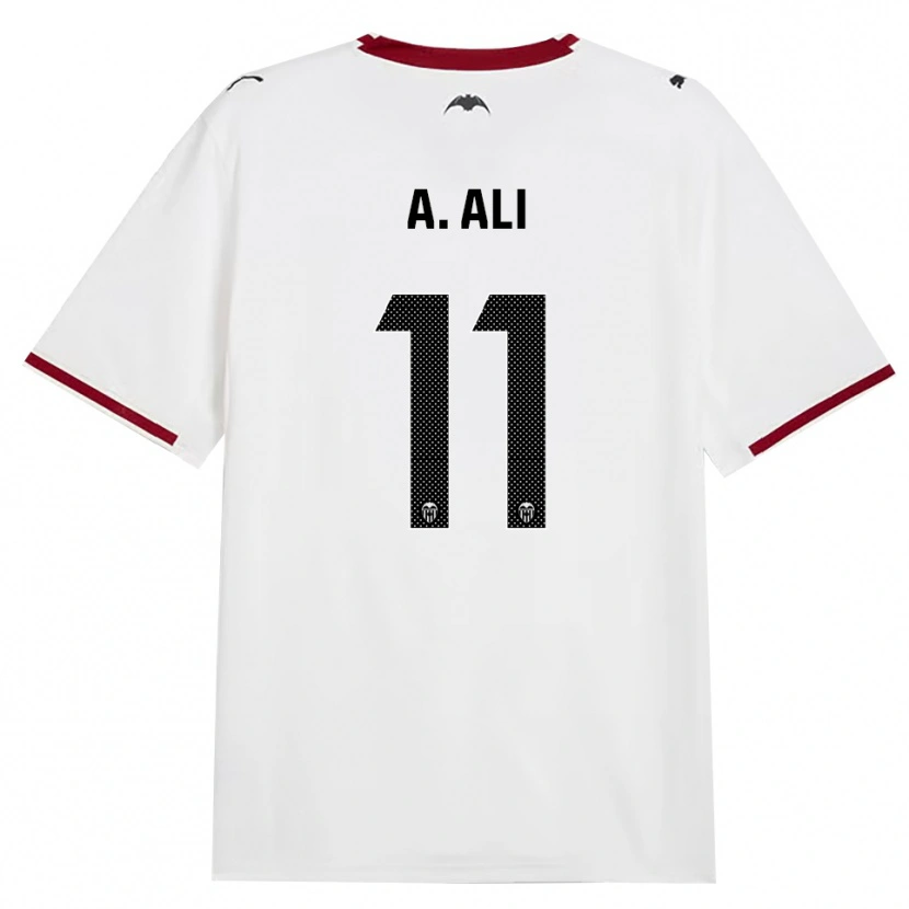 Danxen Homme Maillot Amirah Ali #11 Noir Blanc Rouge Jaune Tenues Domicile 2026/27 T-Shirt
