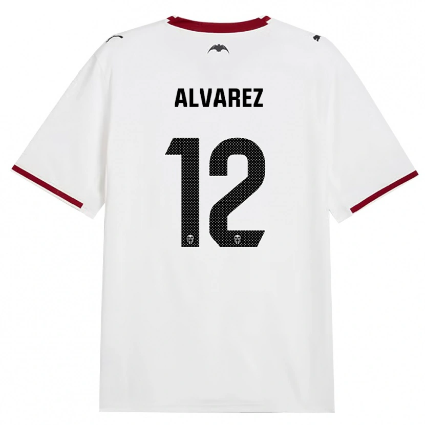 Danxen Homme Maillot Sofia Alvarez #12 Noir Blanc Rouge Jaune Tenues Domicile 2026/27 T-Shirt