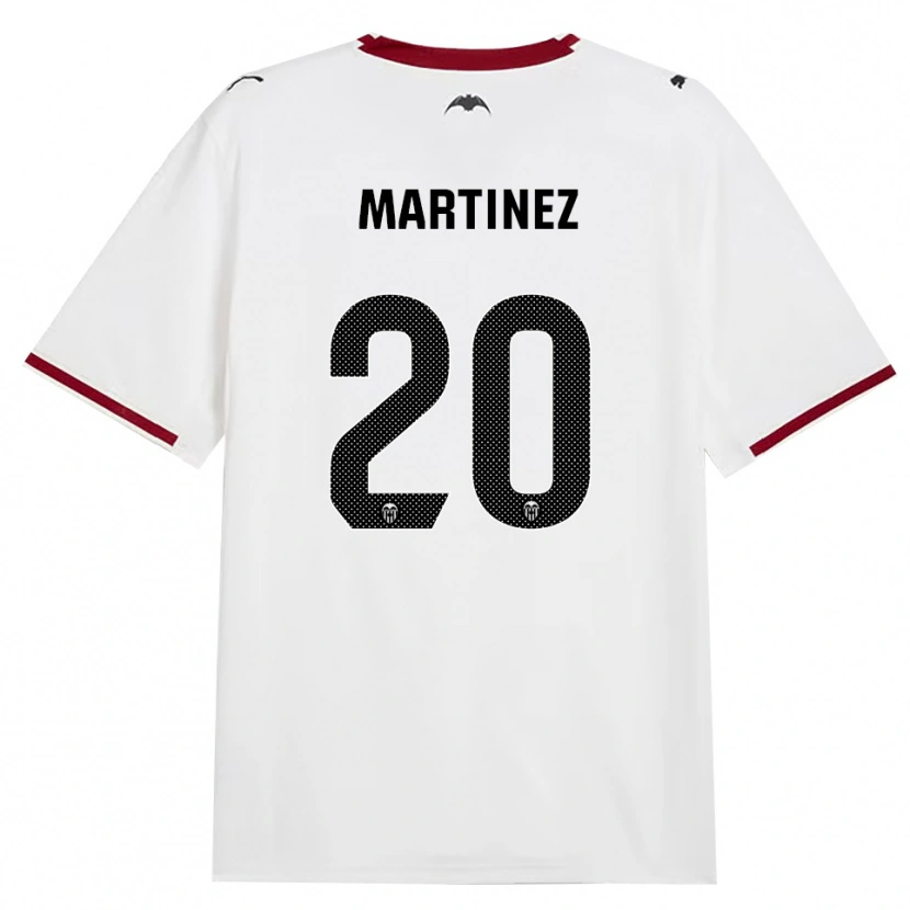 Danxen Homme Maillot Asun Martínez #20 Noir Blanc Rouge Jaune Tenues Domicile 2026/27 T-Shirt