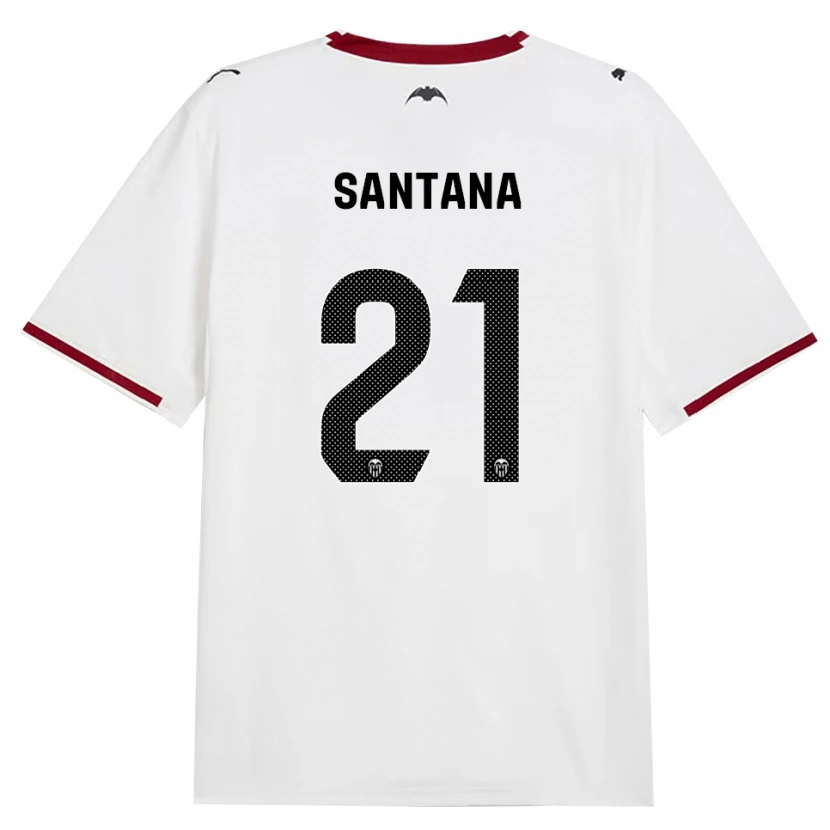 Danxen Homme Maillot Ismael Santana #21 Noir Blanc Rouge Jaune Tenues Domicile 2026/27 T-Shirt