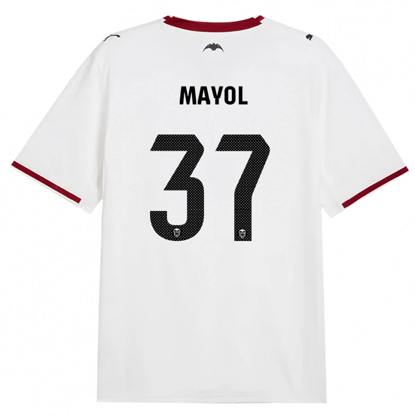 Danxen Homme Maillot Aaron Mayol #37 Noir Blanc Rouge Jaune Tenues Domicile 2026/27 T-Shirt