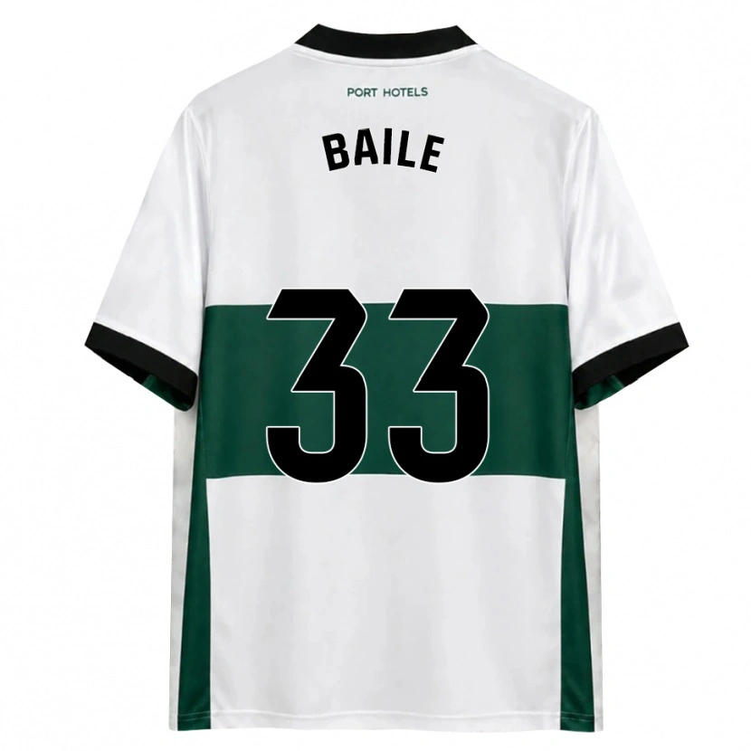 Danxen Homme Maillot Andrés Baile #33 Vert Blanc Rouge Tenues Domicile 2026/27 T-Shirt