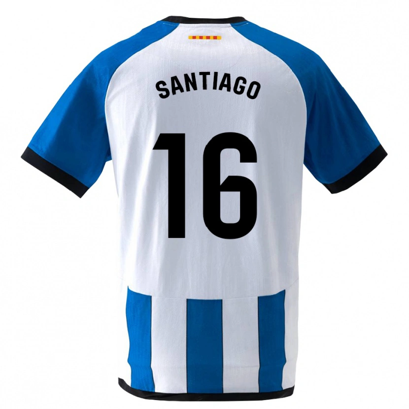 Danxen Homme Maillot Alejandro Santiago #16 Bleu Royal Blanc Tenues Domicile 2026/27 T-Shirt
