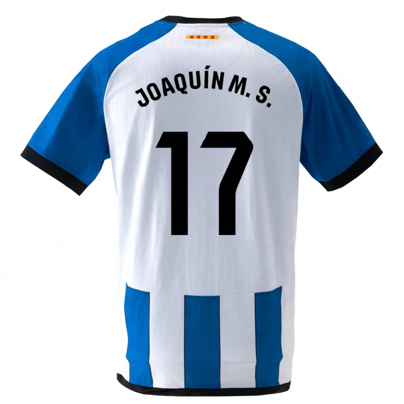 Danxen Homme Maillot Joaquín Sánchez #17 Bleu Royal Blanc Tenues Domicile 2026/27 T-Shirt