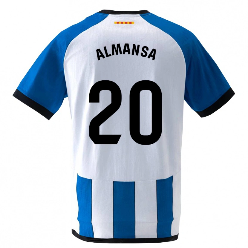 Danxen Homme Maillot Alex Almansa #20 Bleu Royal Blanc Tenues Domicile 2026/27 T-Shirt