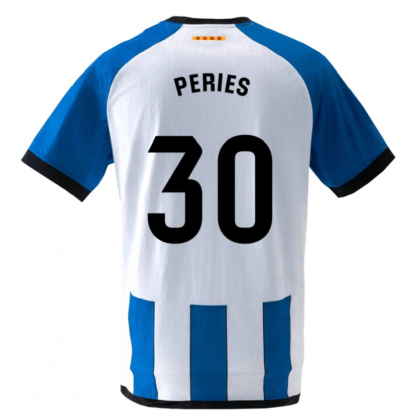 Danxen Homme Maillot Jan Peries #30 Bleu Royal Blanc Tenues Domicile 2026/27 T-Shirt